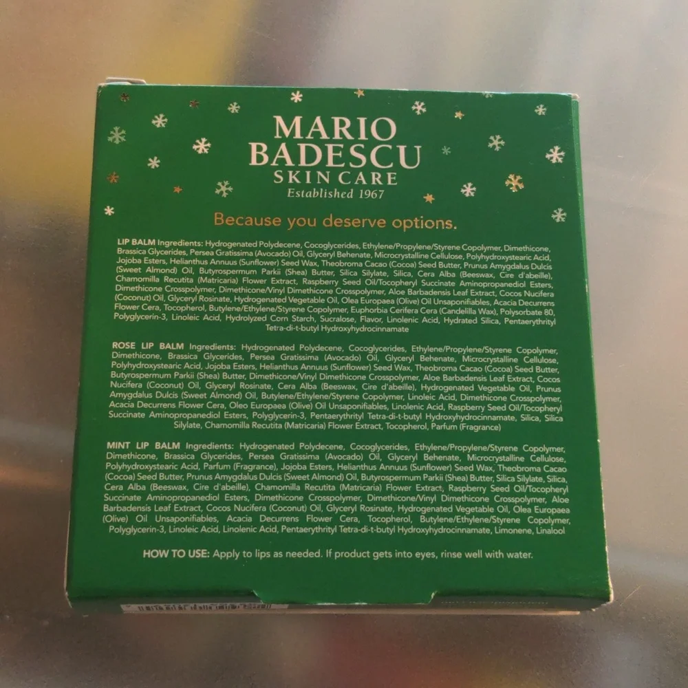 MARIO BADESCU Moisturizing Lip Balm for Dry Cracked Lips